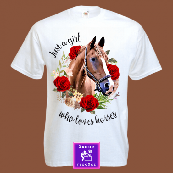 TEE-SHIRT CHEVAL