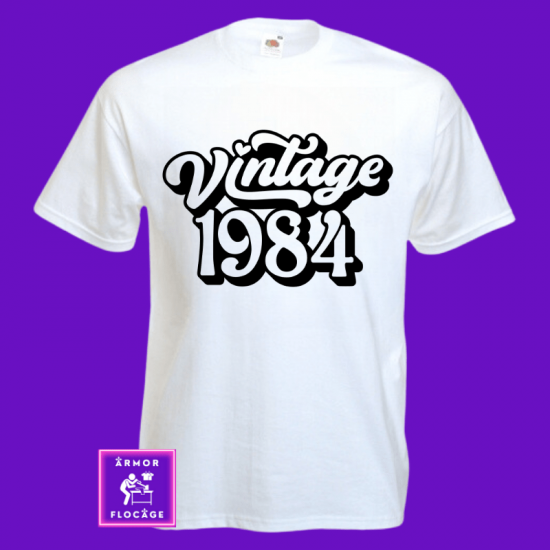 TEE-SHIRT VINTAGE 1984...